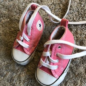 Pink converse